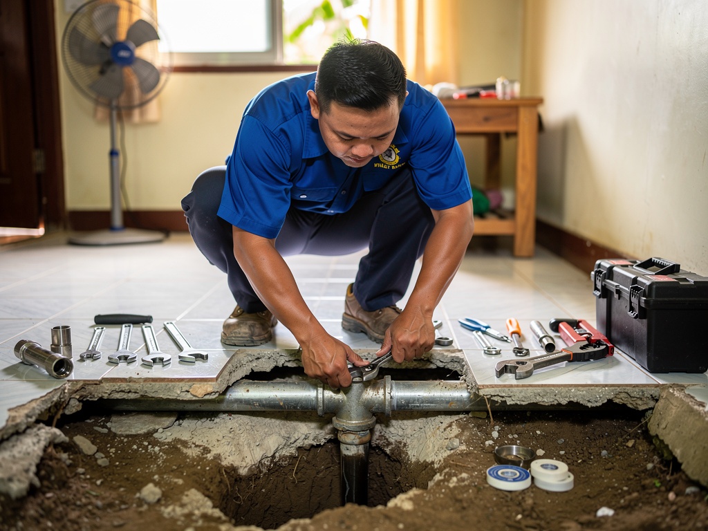 Drain cleaning and unclogging service